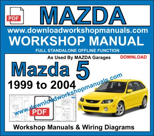 Mazda 5 Service repair workshop manual